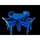 JOGO DE MESA SPAZIO PREMIUM COR AZUL
